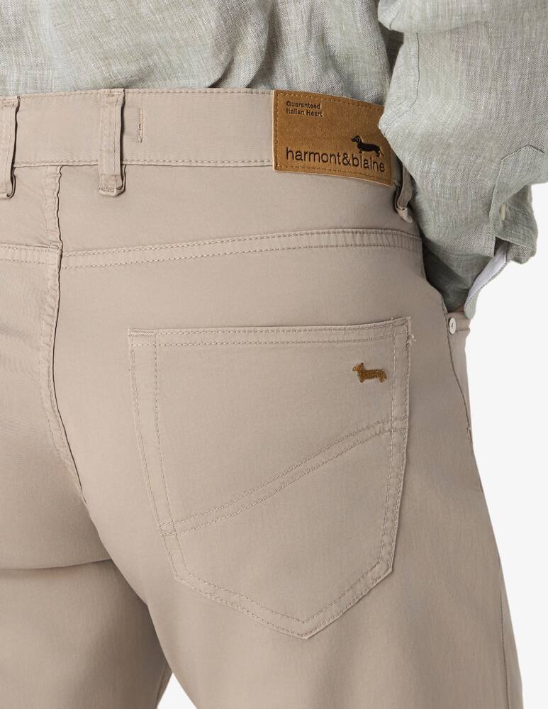rinascente Harmont & Blaine Pantaloni gabardina stretch