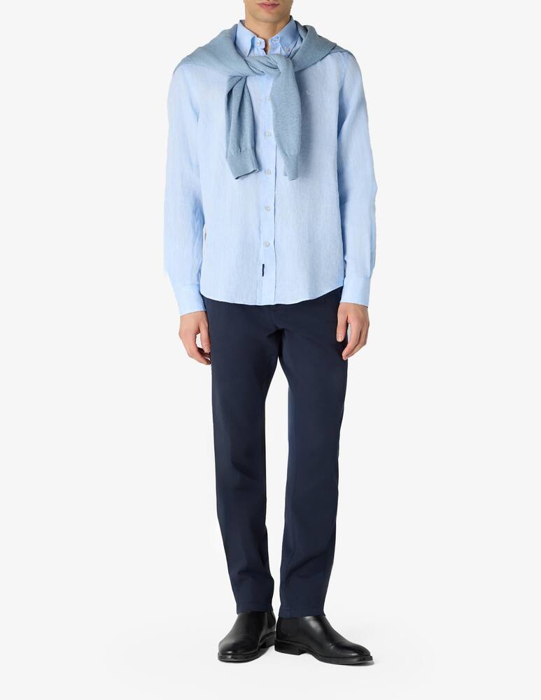 rinascente Harmont & Blaine Camicia lino manica lunga