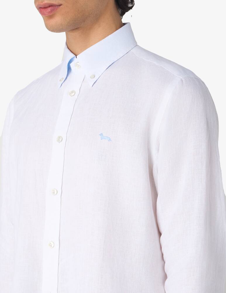 rinascente Harmont & Blaine Camicia lino manica lunga