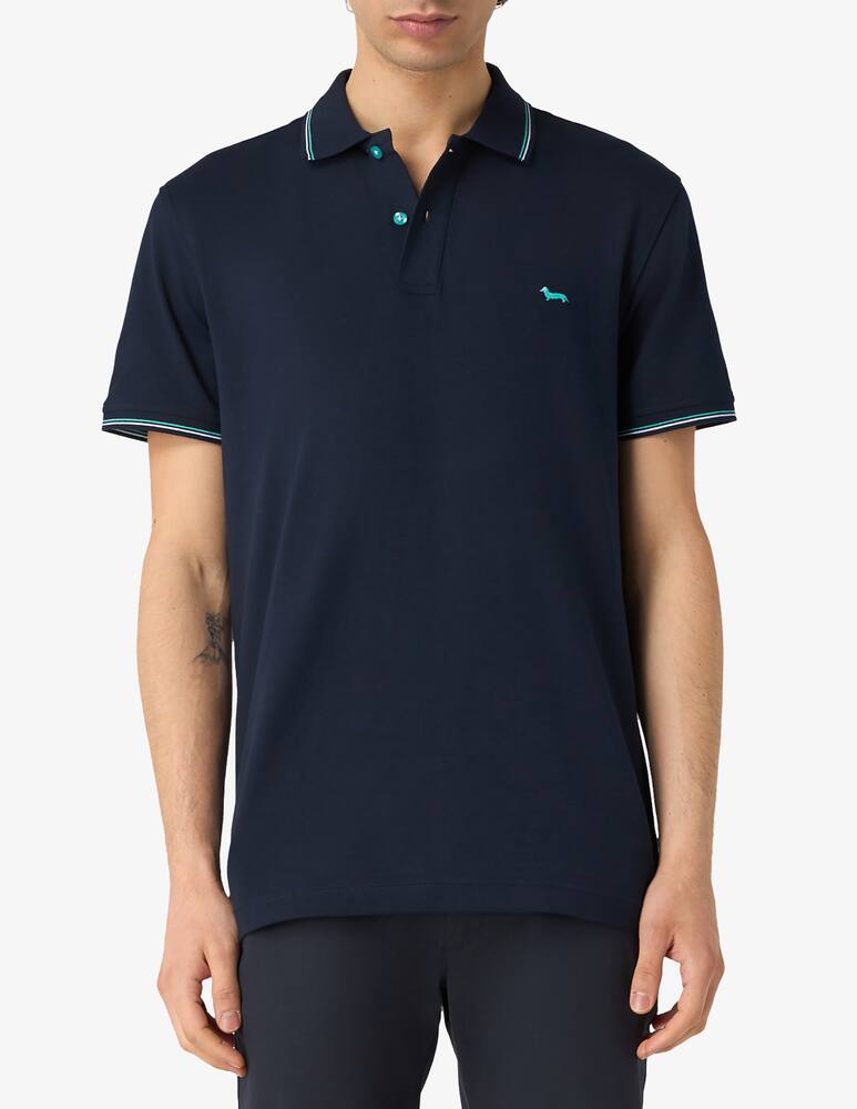 Harmont & Blaine Polo with contrast trim - picture 1 Harmont & Blaine Polo with contrast trim - picture 1