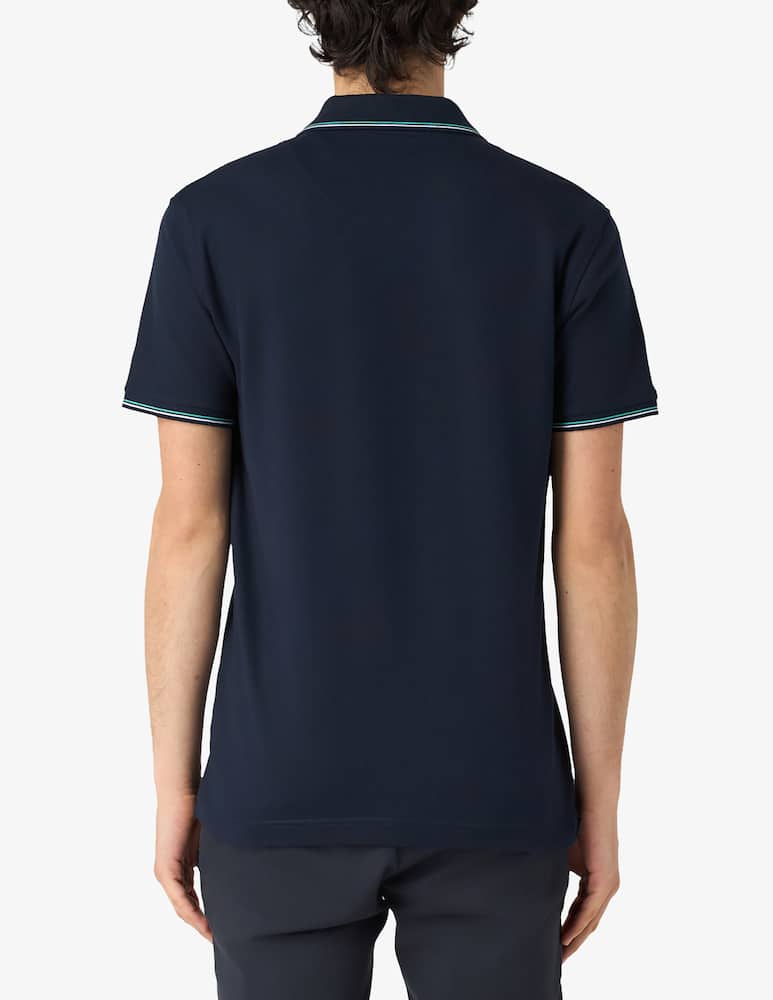 Harmont & Blaine Polo with contrast trim - picture 3 Harmont & Blaine Polo with contrast trim - picture 3