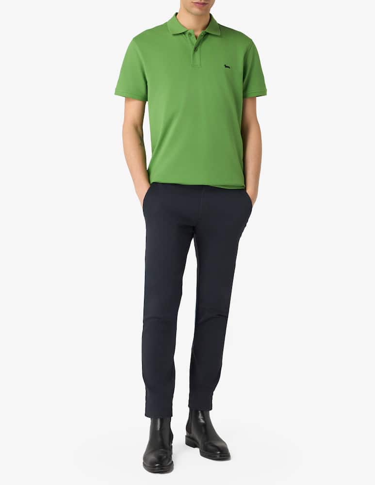 rinascente Harmont & Blaine Piquet stretch polo