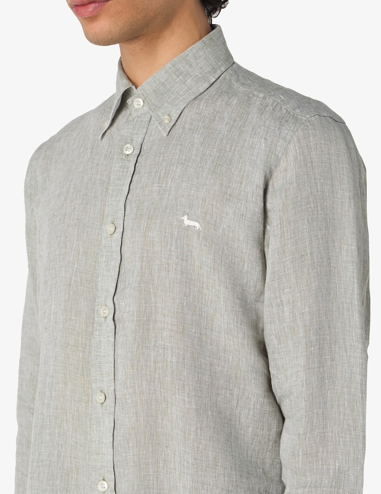 rinascente Harmont & Blaine Camicia lino manica lunga
