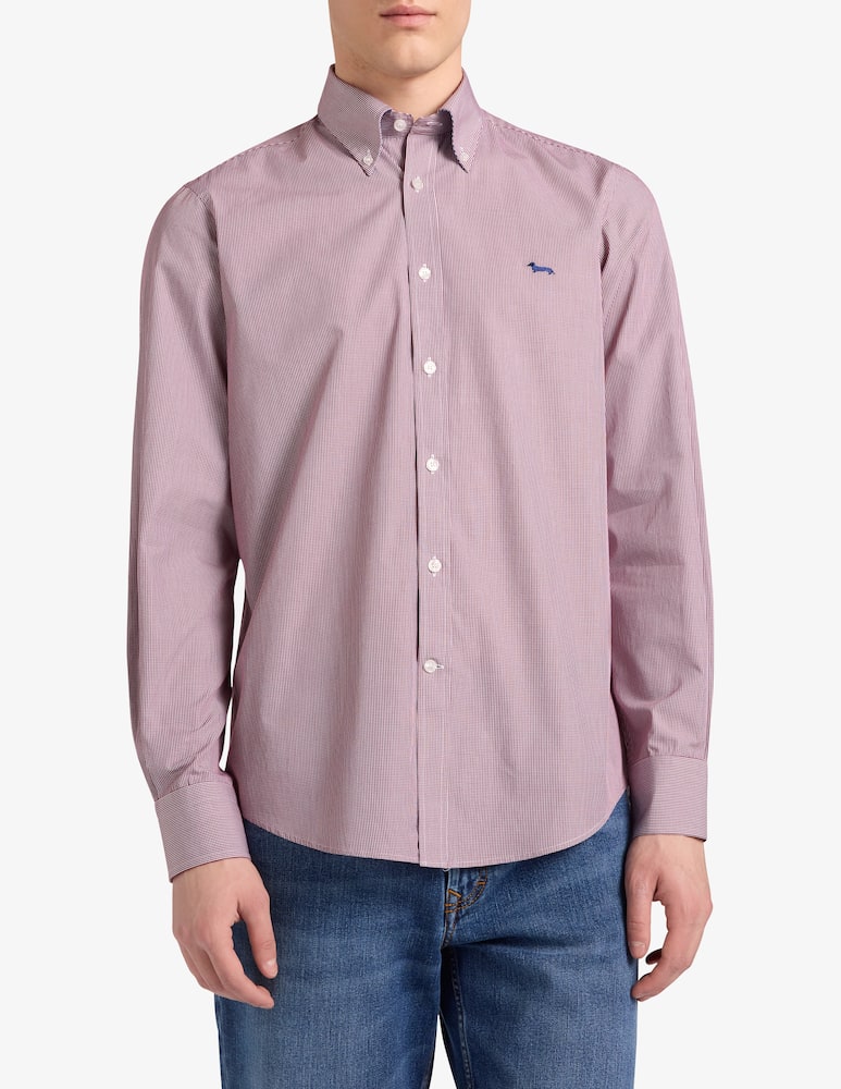 rinascente Harmont & Blaine Camicia microstruttura vichy