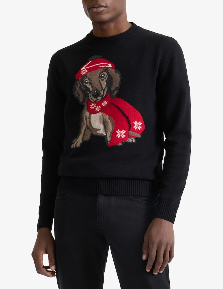 rinascente Harmont & Blaine Dachshund knit jumper
