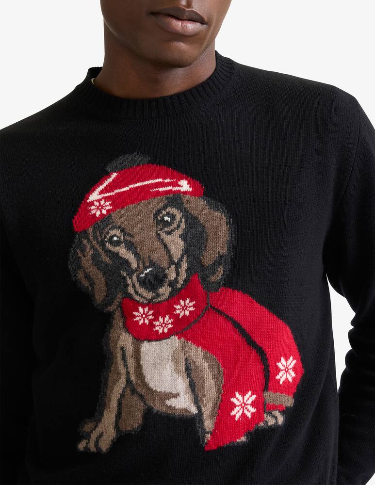 rinascente Harmont & Blaine Dachshund knit jumper