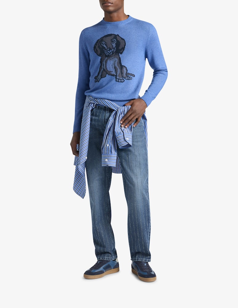 rinascente Harmont & Blaine Dachshund knit jumper