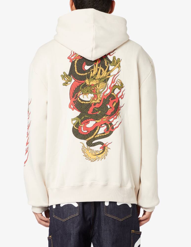 rinascente Dolly Noire Felpa con cappuccio ryu dragon