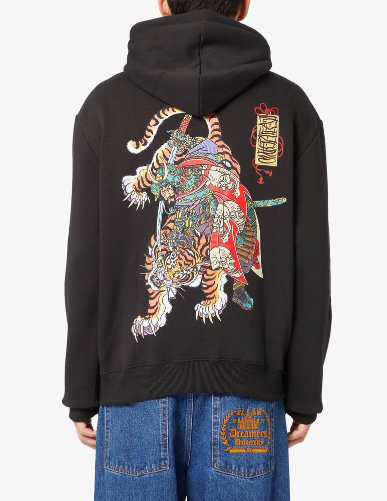 rinascente Dolly Noire Felpa con cappuccio tiger and soldier