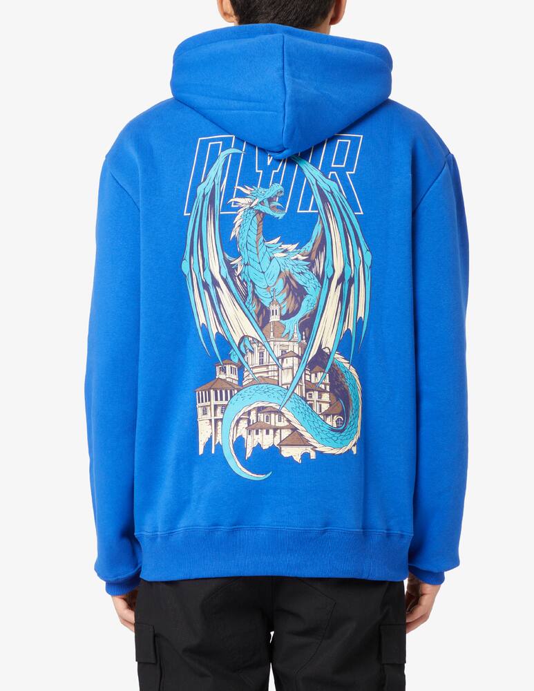 rinascente Dolly Noire Felpa con cappuccio blue dragon