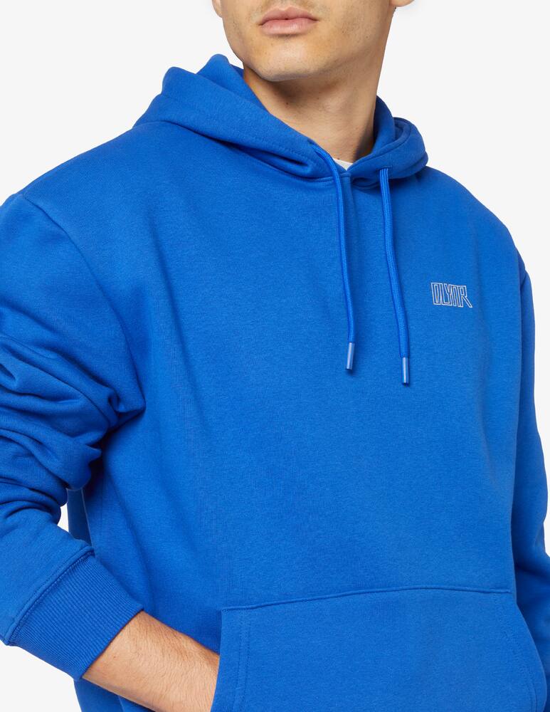 rinascente Dolly Noire Felpa con cappuccio blue dragon