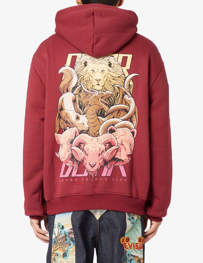 rinascente Dolly Noire Felpa con cappuccio 7 deadly sins