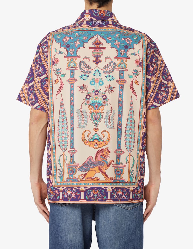 Dolly Noire Camicia maniche corte persian rug bowling - immagine 3 Dolly Noire Camicia maniche corte persian rug bowling - immagine 3