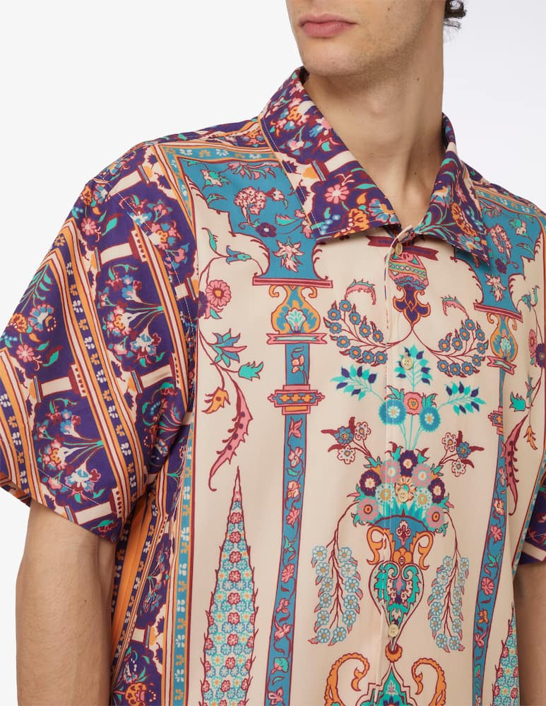 Dolly Noire Camicia maniche corte persian rug bowling - immagine 4 Dolly Noire Camicia maniche corte persian rug bowling - immagine 4