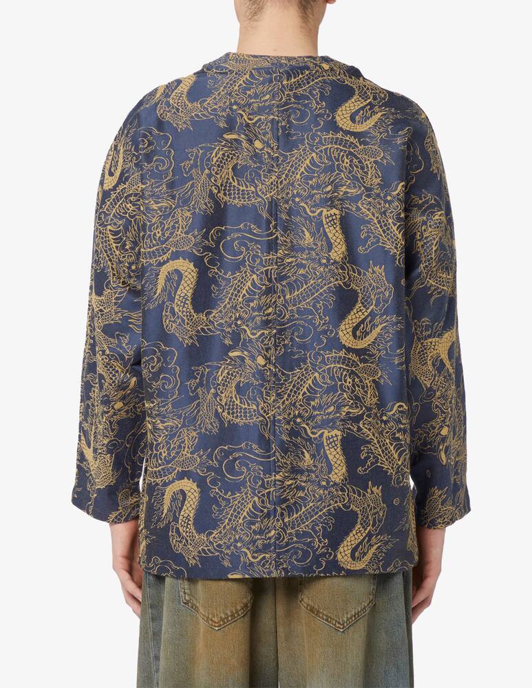 rinascente Dolly Noire Kimono sweat chinese dragon