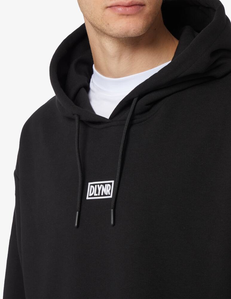 rinascente Dolly Noire Felpa con cappuccio 3d box logo