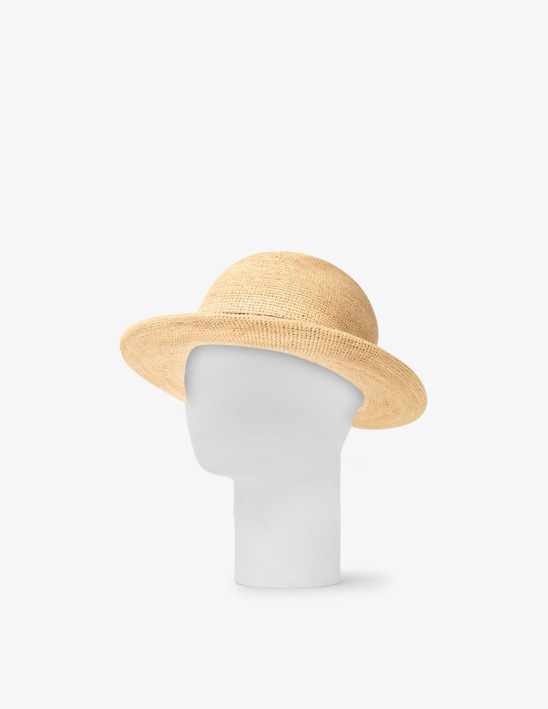 rinascente Borsalino Cappello Federico in rafia tesa media