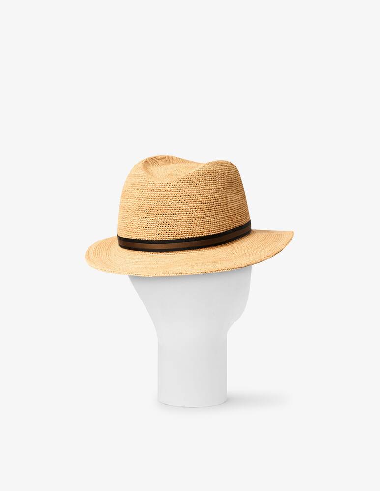 Borsalino Cappello Argentina in rafia tesa media - immagine 3 Borsalino Cappello Argentina in rafia tesa media - immagine 3