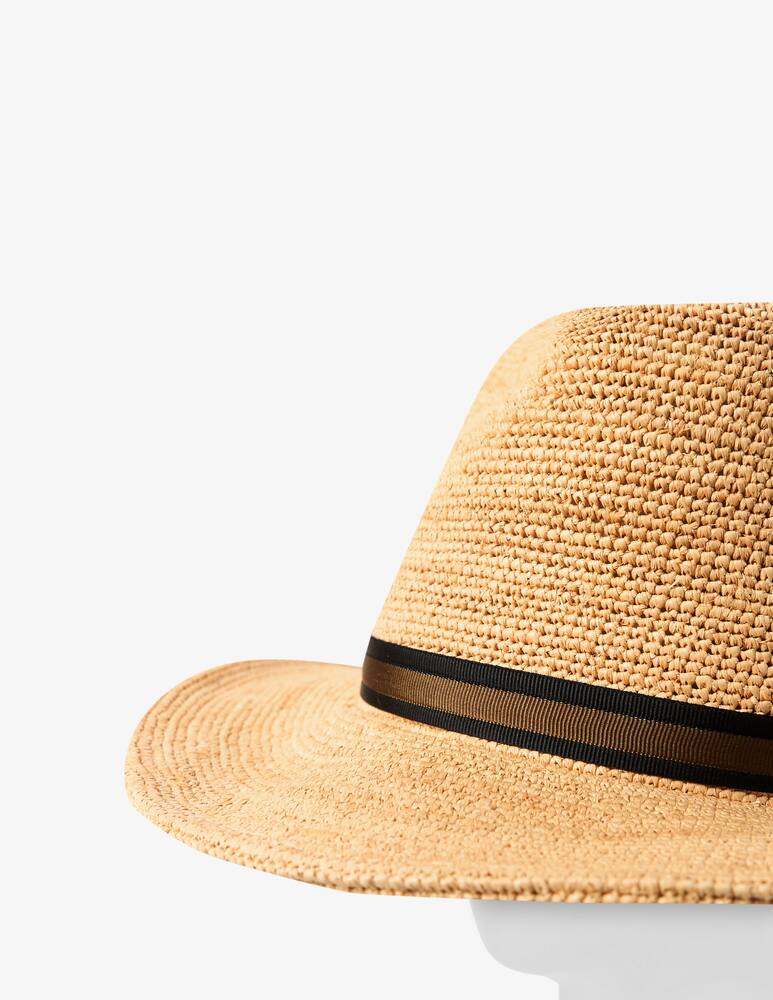 Borsalino Cappello Argentina in rafia tesa media - immagine 4 Borsalino Cappello Argentina in rafia tesa media - immagine 4