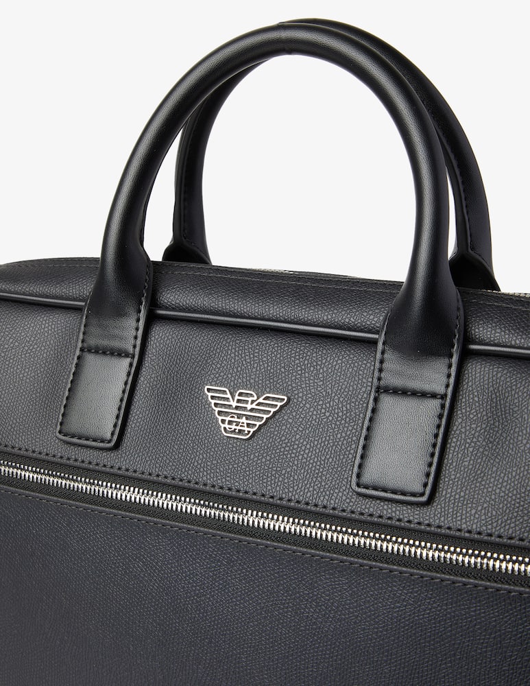 Emporio Armani Business briefcase - Black - picture 7 Emporio Armani Business briefcase - Black - picture 7