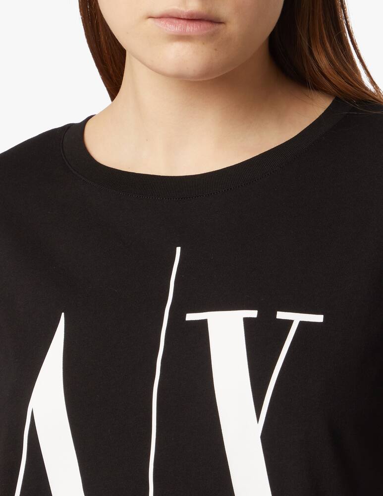 rinascente Armani Exchange Icon cotton t-shirt - black