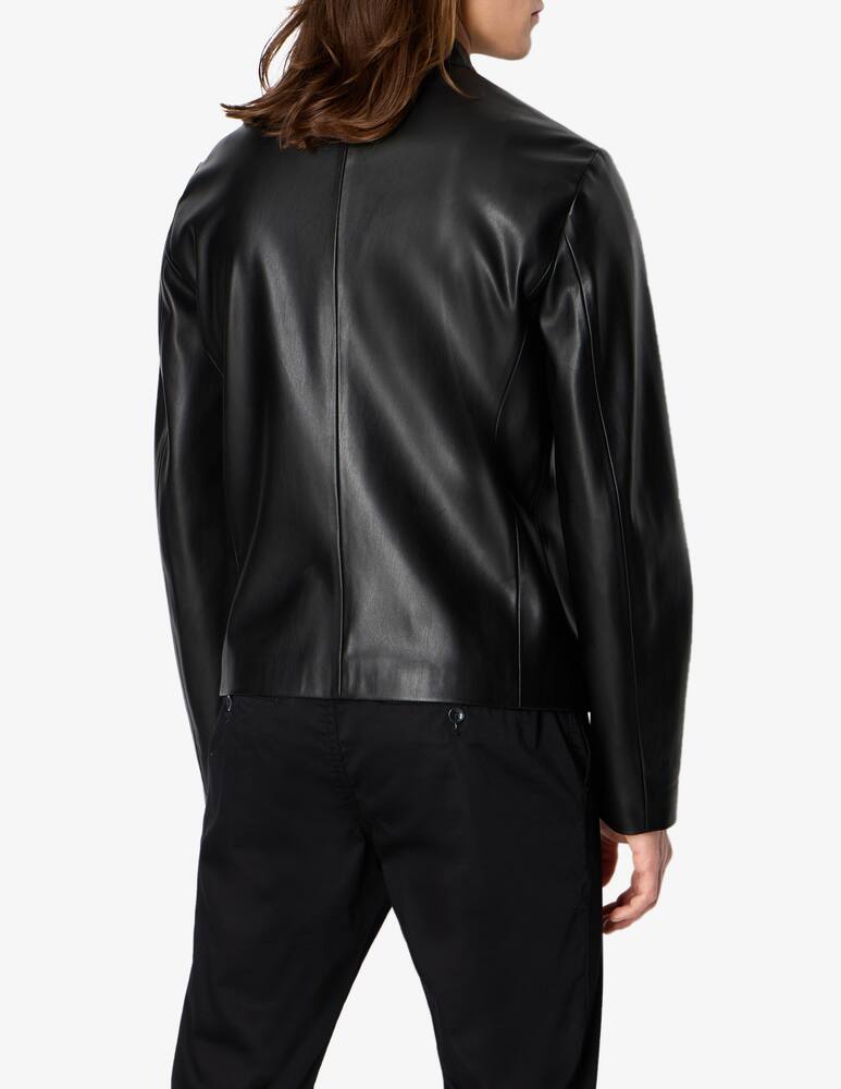 rinascente Armani Exchange Biker simil pelle jacket