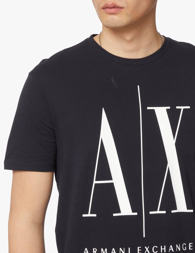 rinascente Armani Exchange Big icon t-shirt - blue
