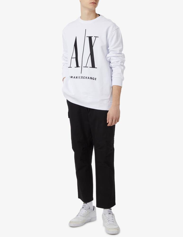 rinascente Armani Exchange Icon french terry big logo sweatshirt