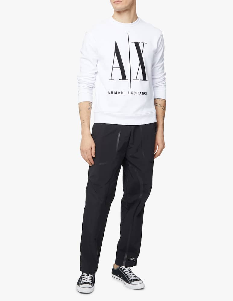 rinascente Armani Exchange Felpa girocollo icon big - bianco