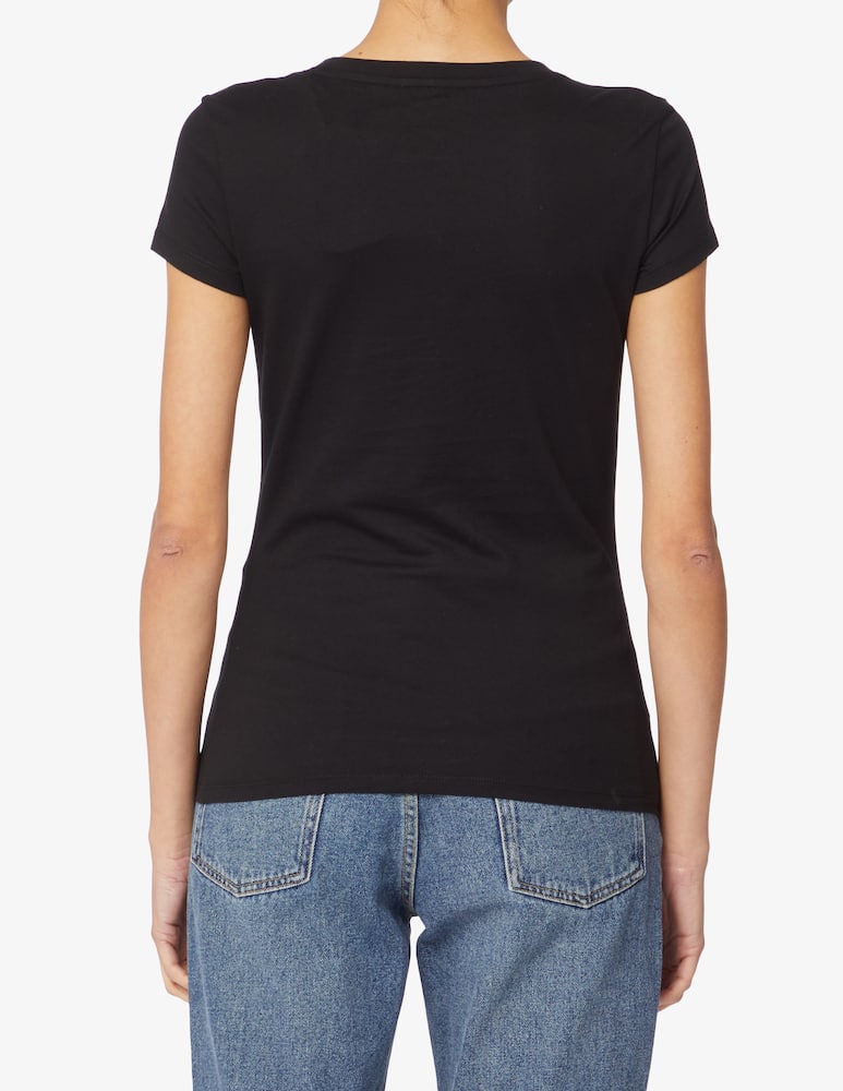 Armani Exchange Logo cotton t-shirt - picture 3