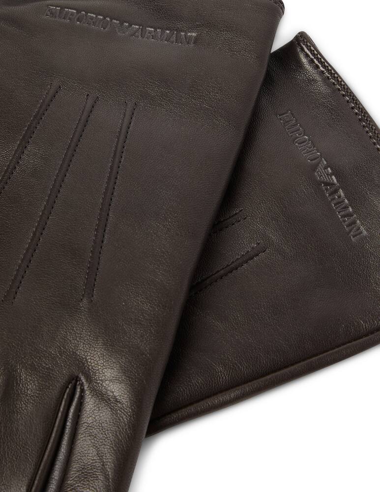 rinascente Emporio Armani Leather gloves
