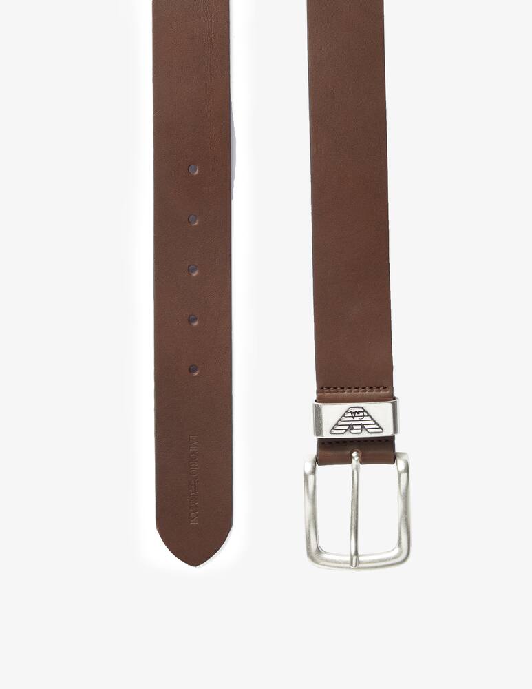 Emporio Armani Cintura in pelle passante eagle - immagine 2 Emporio Armani Cintura in pelle passante eagle - immagine 2