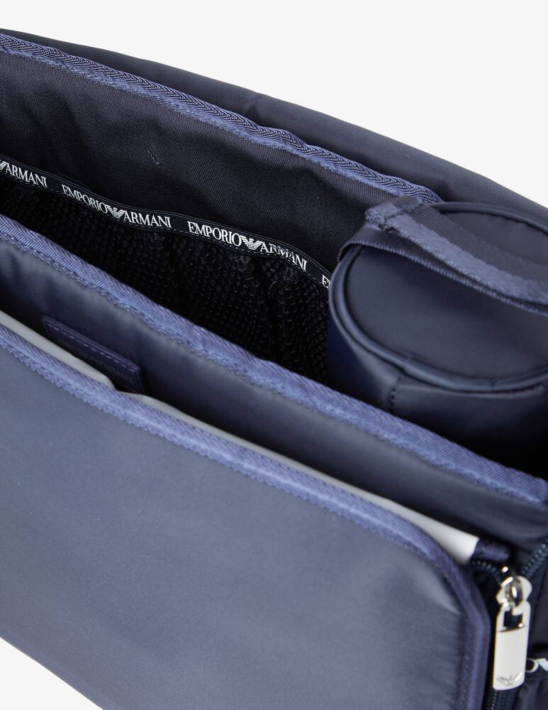 rinascente Emporio Armani 3 pieces mummy bag set - blue