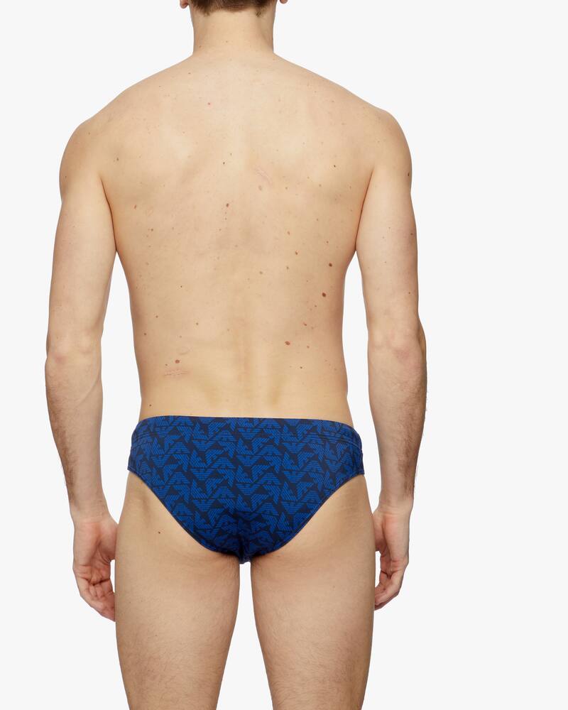 rinascente Emporio Armani Costume slip classico con aquila