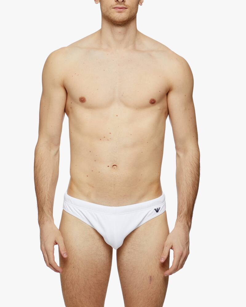 rinascente Emporio Armani Costume slip classico piquet iconico