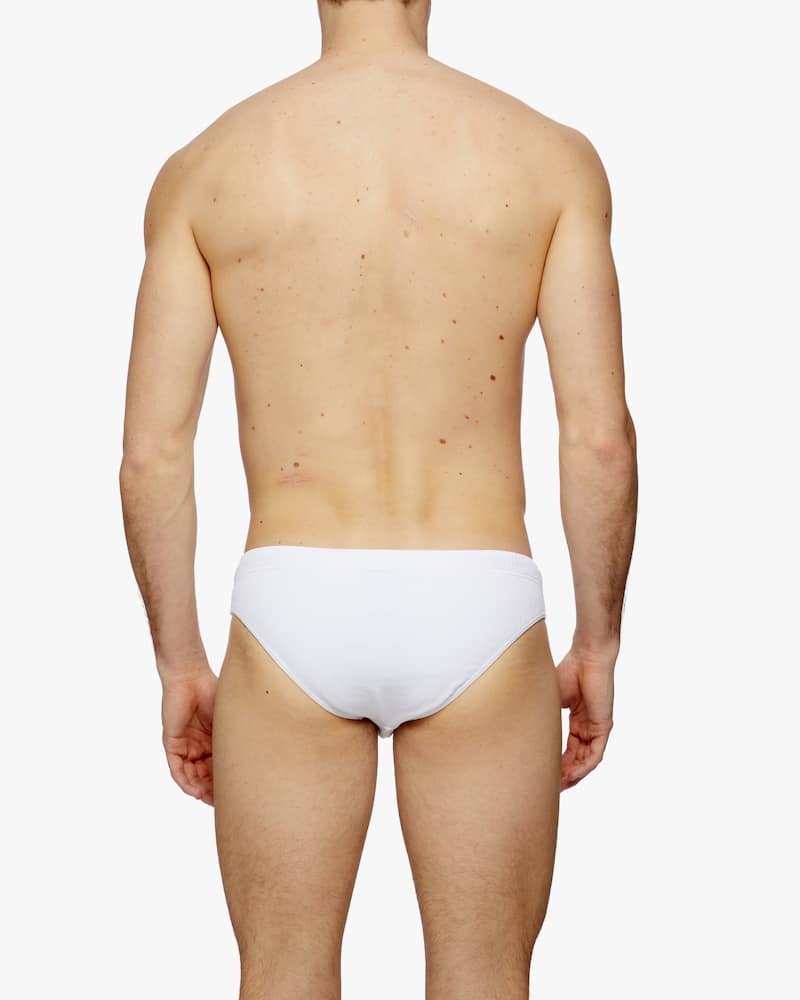 rinascente Emporio Armani Costume slip classico piquet iconico