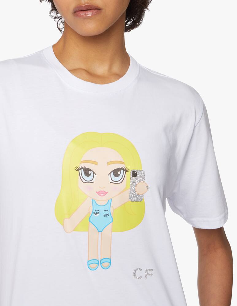 rinascente Chiara Ferragni T-shirt Mascotte Eyelike