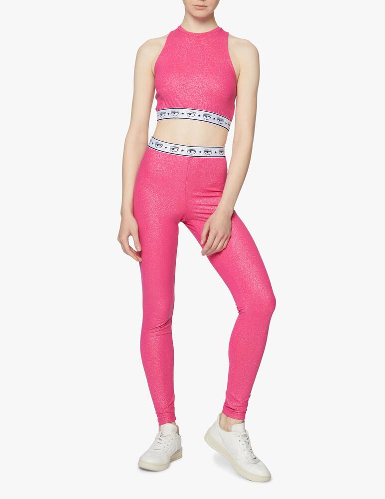 rinascente Chiara Ferragni Glitter active tank top 