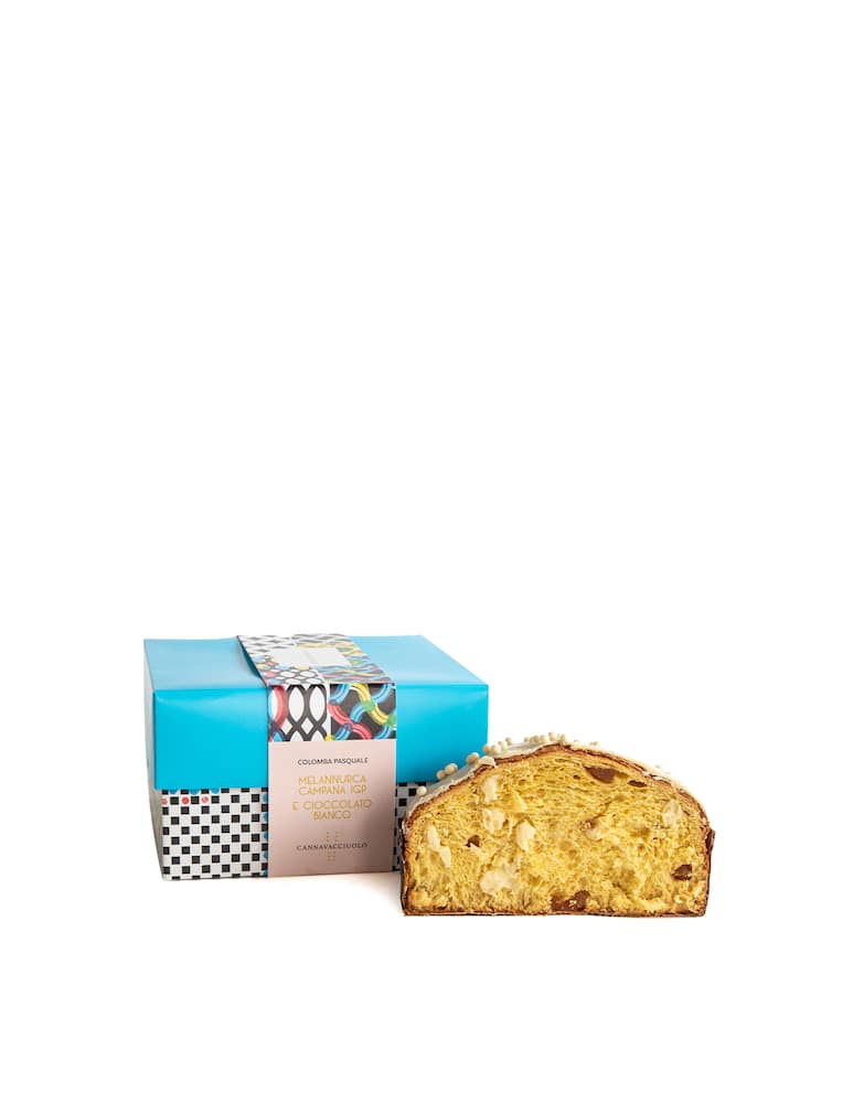 Cannavacciuolo Colomba Melannurca IGP e cioccolato bianco 750g - picture 1 Cannavacciuolo Colomba Melannurca IGP e cioccolato bianco 750g - picture 1