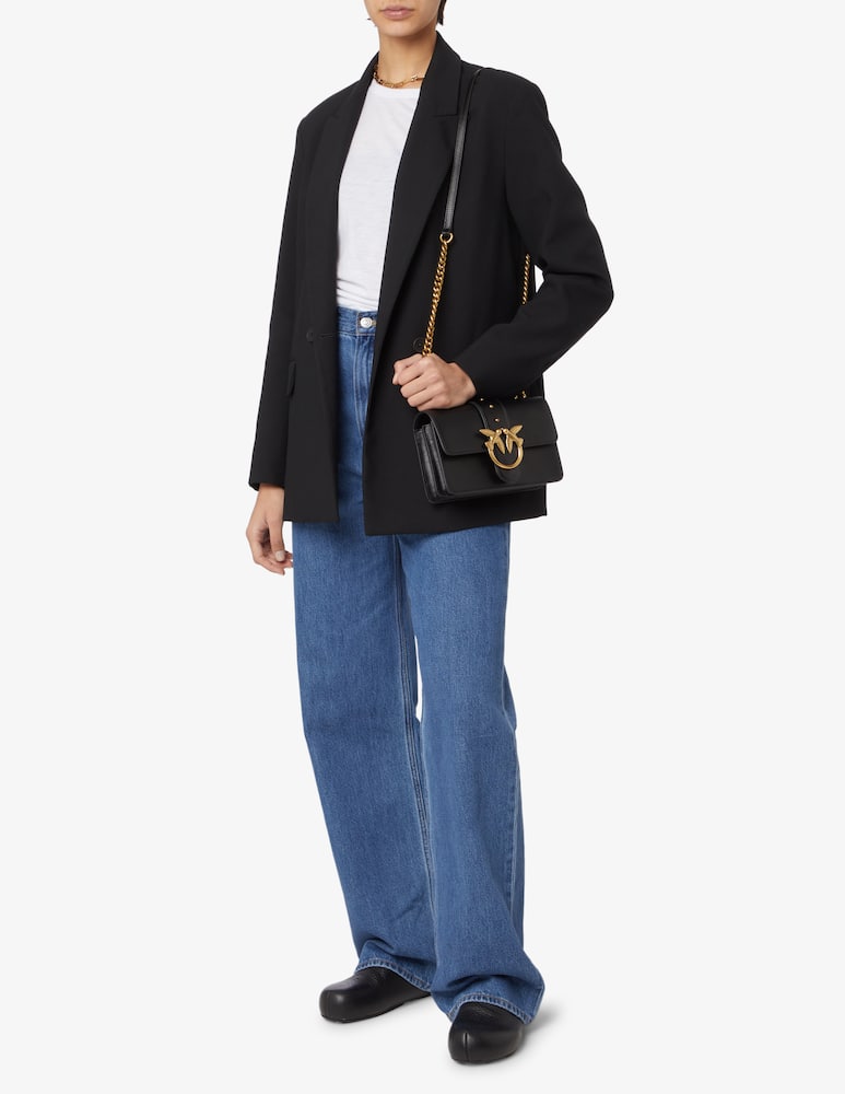 rinascente Pinko Love mini icon bag - Black