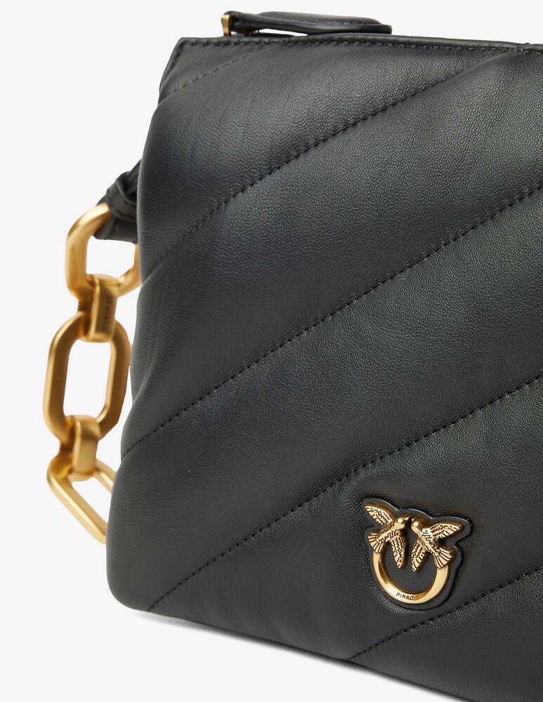 rinascente Pinko Borsa mini Twins trapuntata - Nero