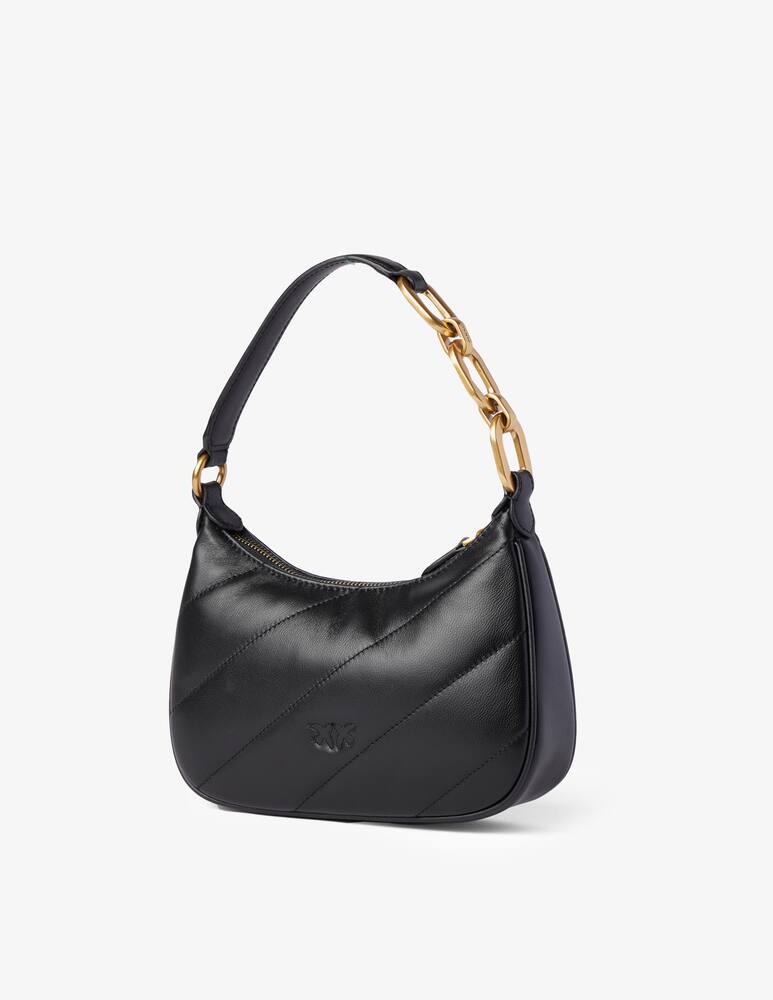 rinascente Pinko Borsa mini a spalla maxi trapuntato - Nero