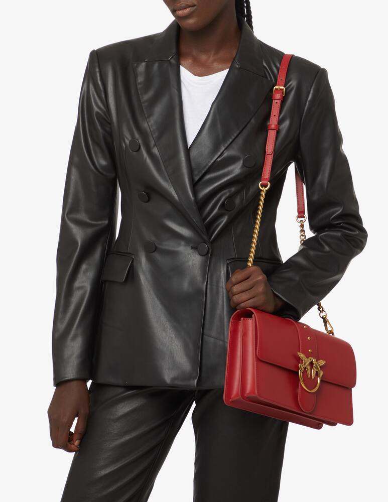 rinascente Pinko Borsa Love Icon Simply - Rosso