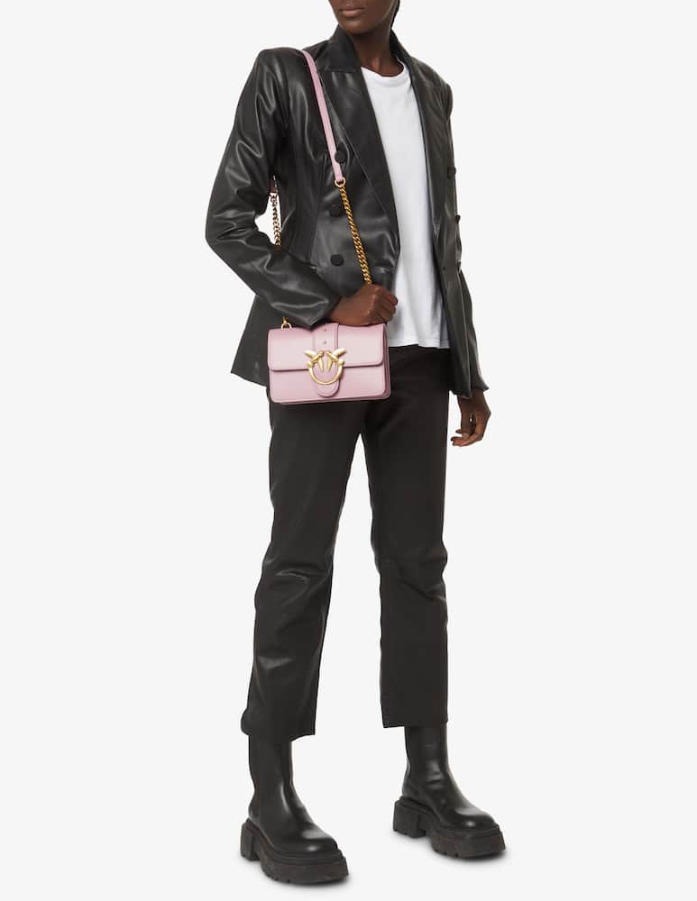 rinascente Pinko Borsa mini Love Icon - Rosa
