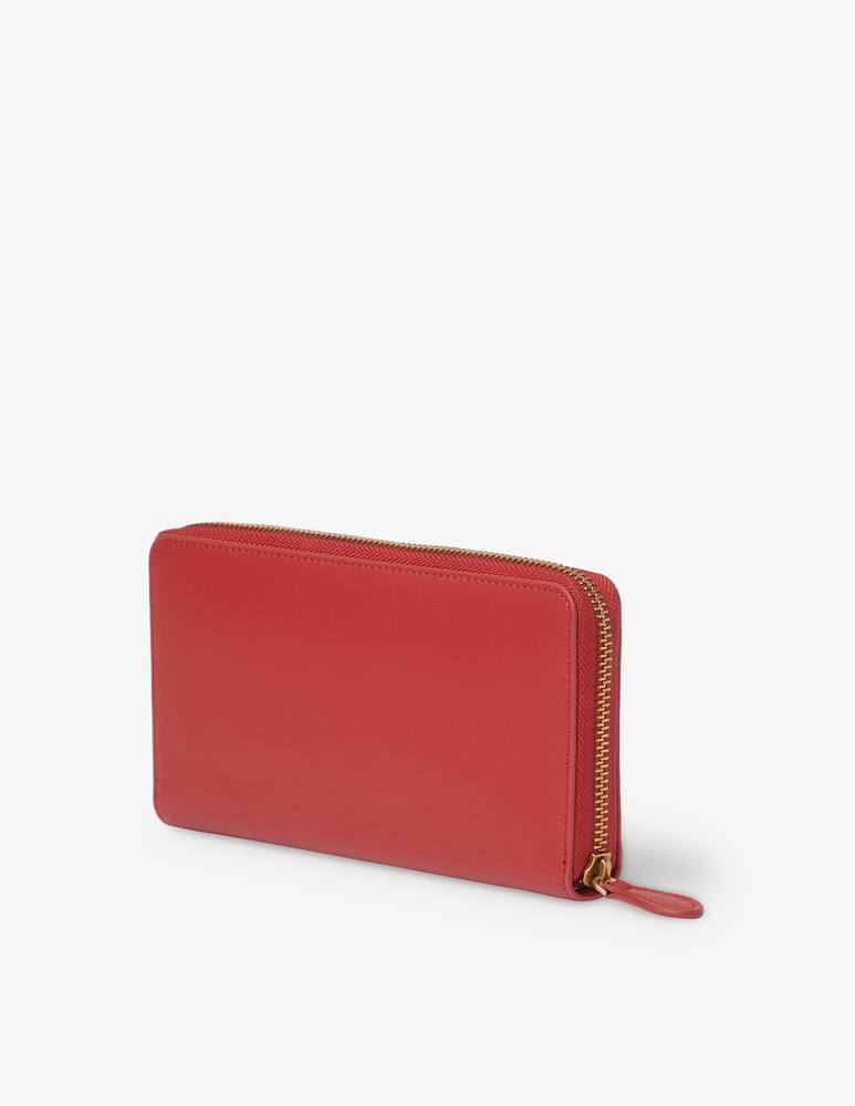 rinascente Pinko Portafoglio Ryder L zip around - Rosso
