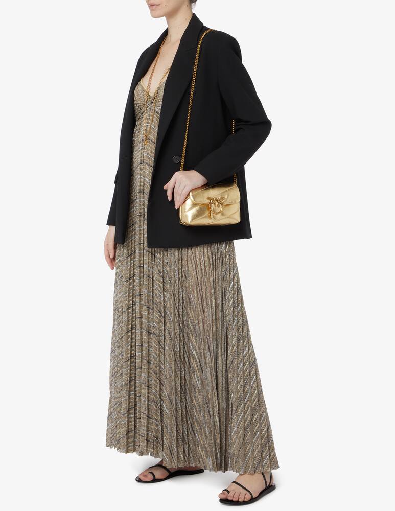 rinascente Pinko Puffy Baby Love laminated bag