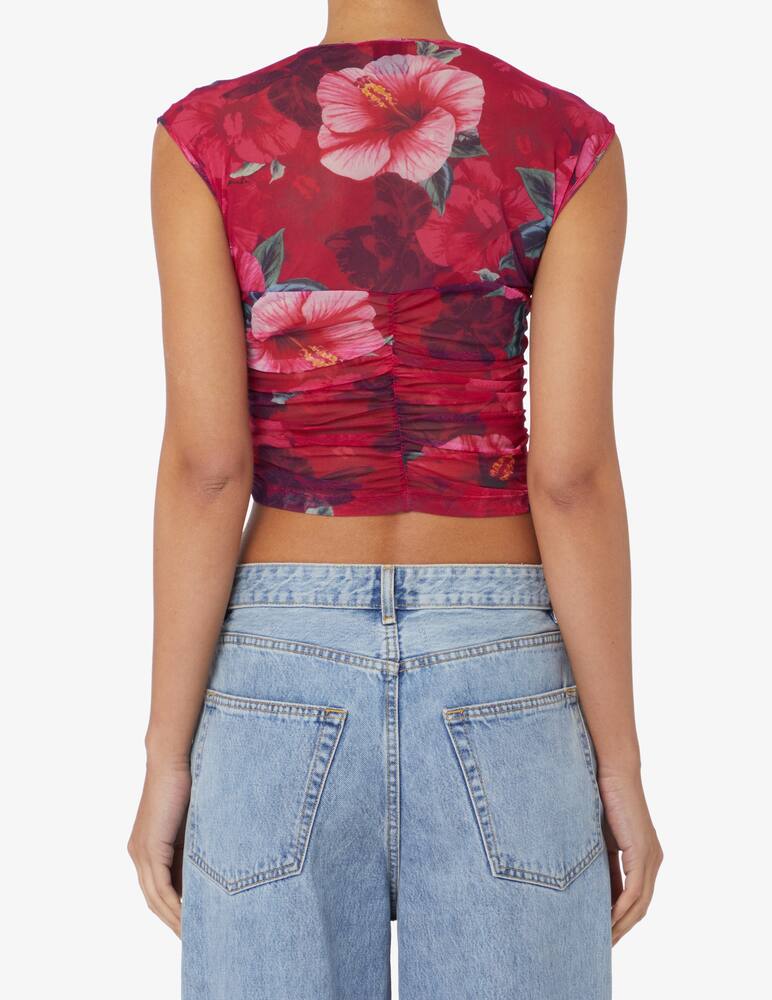 rinascente Pinko Top con stampa a fiori