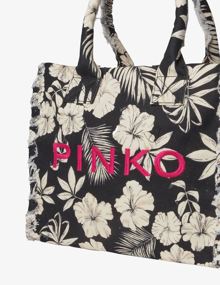 rinascente Pinko Mare canvas tote bag