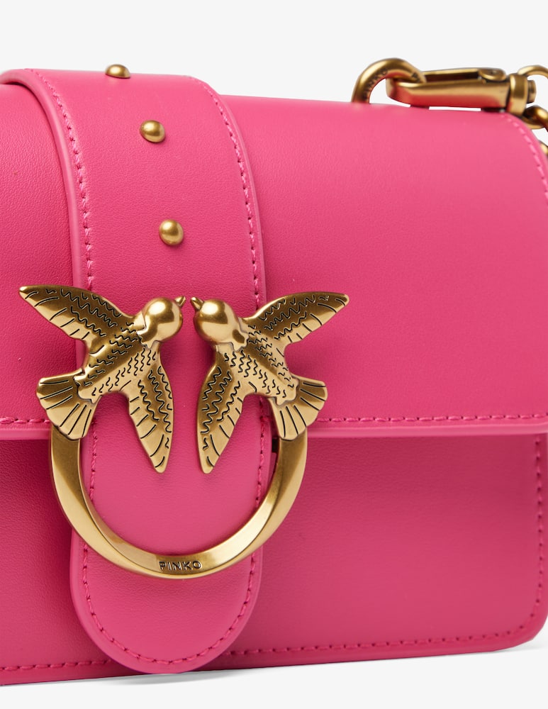 rinascente Pinko Seta Love mini bag