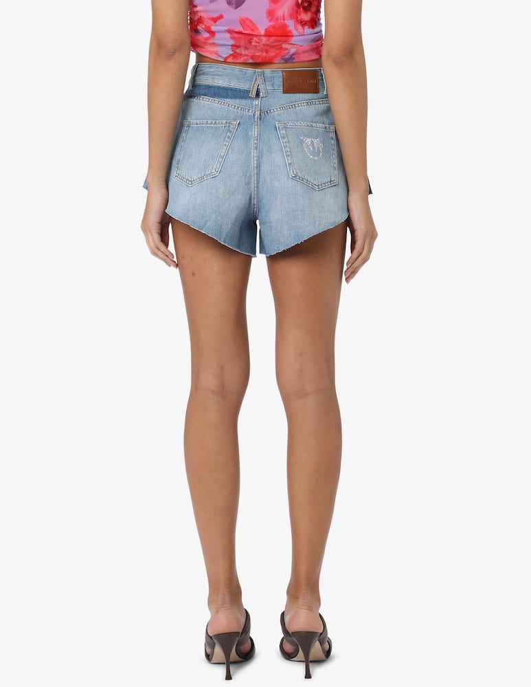 rinascente Pinko Calma denim shorts